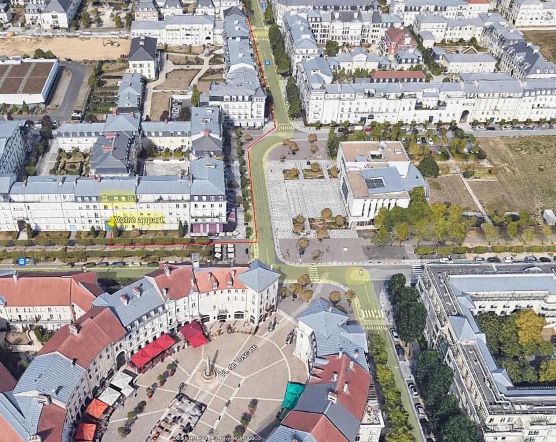 Appartement Familial Disney Val D'Europe La Vallee, Wifi Et Parking Serris Bagian luar foto